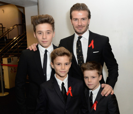 Beckham disfruta ser un padre solidario