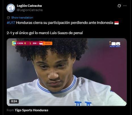 Honduras: No perdonan y esto dicen tras eliminación del Mundial Sub-17
