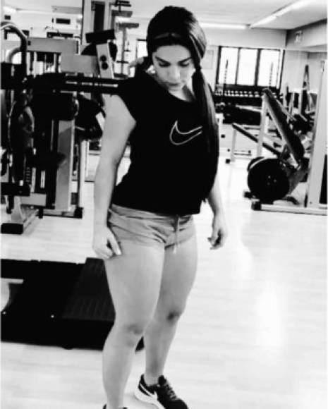 Yaneth Suárez destaca en las redes sociales el estilo de vida 'fitness' que lleva.