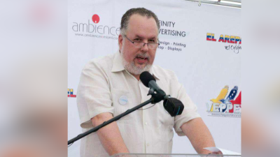 El venezolano Luis Monch es también parte de la Organización de Venezolanos Perseguidos Políticos en el Exilio.