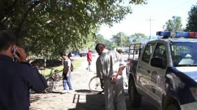 El feto fue encontrado en un matorral ubicado en el segundo anillo.