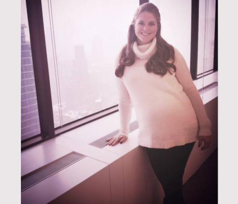 Magdalena de Suecia feliz con su embarazo