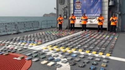 Según la investigación la droga iba a ser distribuida entre costa rica, Guatemala, México y Estados Unidos.