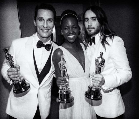 Las fotos del detrás de cámara de los Oscar 2014