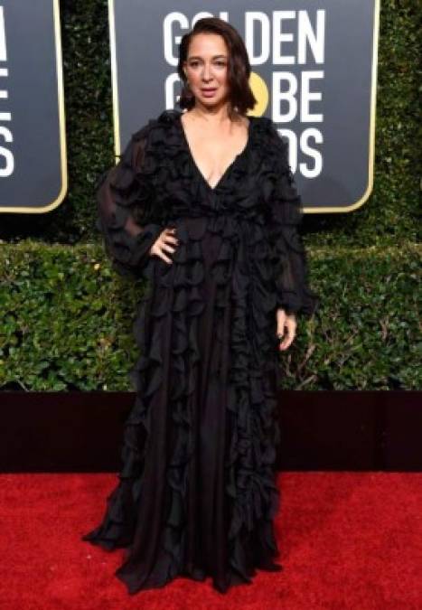 US actress Maya Rudolph arrives for the 92nd Oscars at the Dolby Theatre in Hollywood, California on February 9, 2020. (Photo by Robyn Beck / AFP)