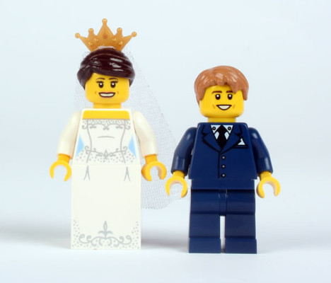 Casamiento en miniatura para Guillermo y Kate