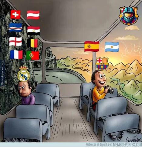 Burlas a Cristiano y Messi: los memes tras la final España-Argentina en el Mundial