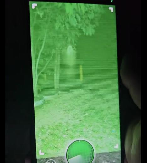 Hondureño asegura haber grabado un fantasma en la Cuesta de la Virgen