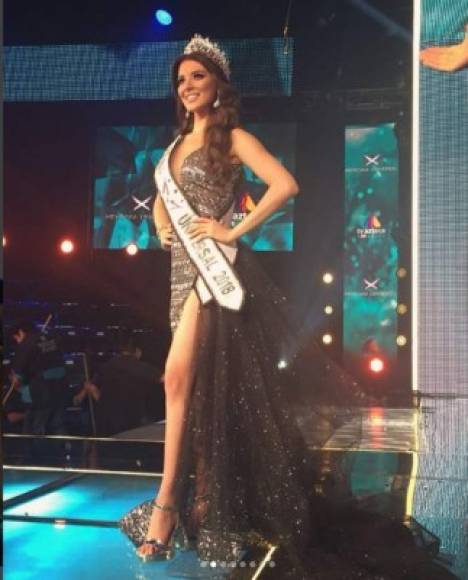Andrea Toscano, representante del estado de Colima, fue la ganadora del certamen de belleza 'Mexicana Universal'.