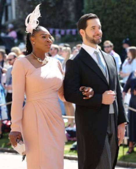 La tenista Serena Williams y su esposo Alexis Ohanian.