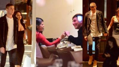 Selena Gómez junto a Samuel Krost.