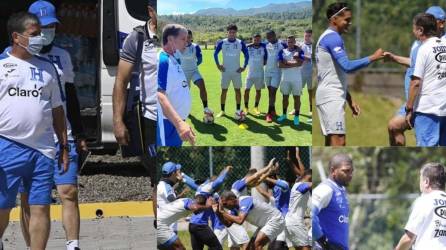 La era del “Bolillo” Gómez con la selección de Honduras dio inicio y los jugadores hondureños se vieron sorprendidos por el estratega colombiano.