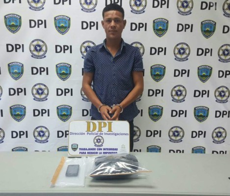 Capturan a supuesto integrante de la pandilla 18 con estupefacientes