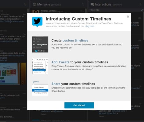 Twitter lanza nueva versión de timeline