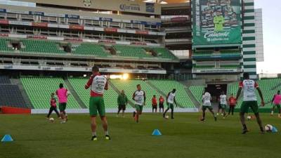 En el Marathón realizaron el reconocimiento del estadio Corona.