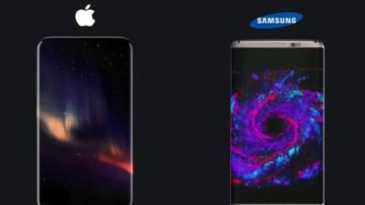 Samsung tiene en este momento el 'smartphone' más avanzado, pero Apple tiene todavía algunos meses para perfeccionar su iPhone 8.