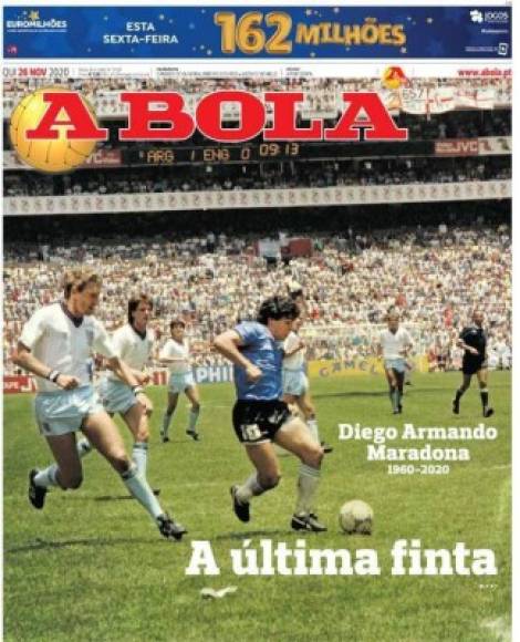 Diario A Bola de Portugal - 'La última finta'.