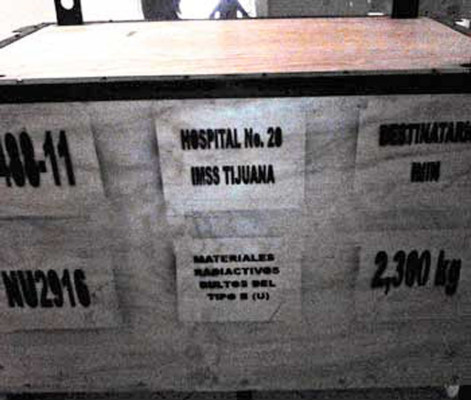 México: Hallan camión que había sido robado y llevaba material radiactivo