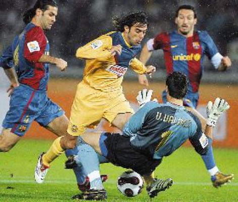 Barcelona aplastó al América