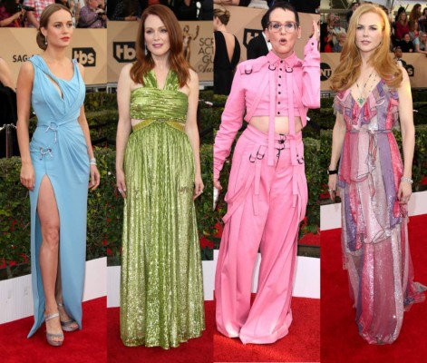 Las peores vestidas de los SAG 2016