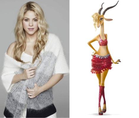 Shakira será una gacela en película de Disney