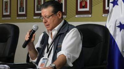 David Matamoros, Presidente del TSE.