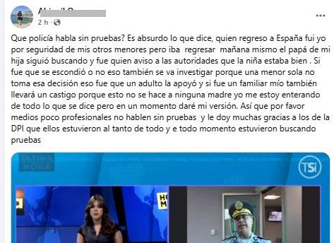 Madre de menor que fingió secuestro rompe el silencio y muestra mensajes aterradores