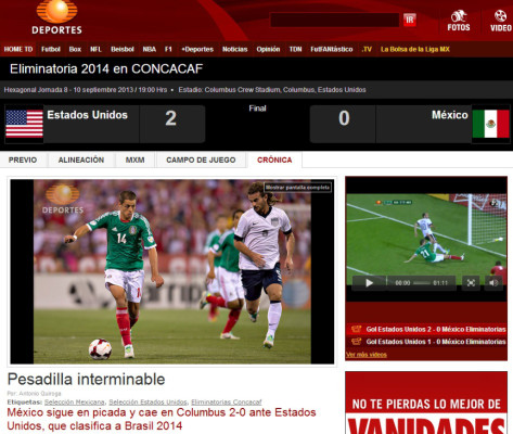 Prensa de México: 'Catástrofe en Ohio'