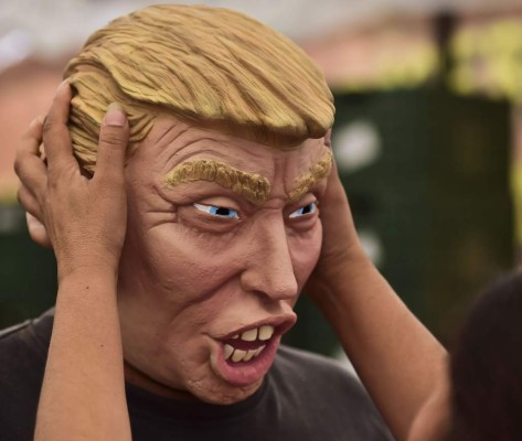 'El Chapo' Guzmán y Donald Trump, estrellas de Halloween