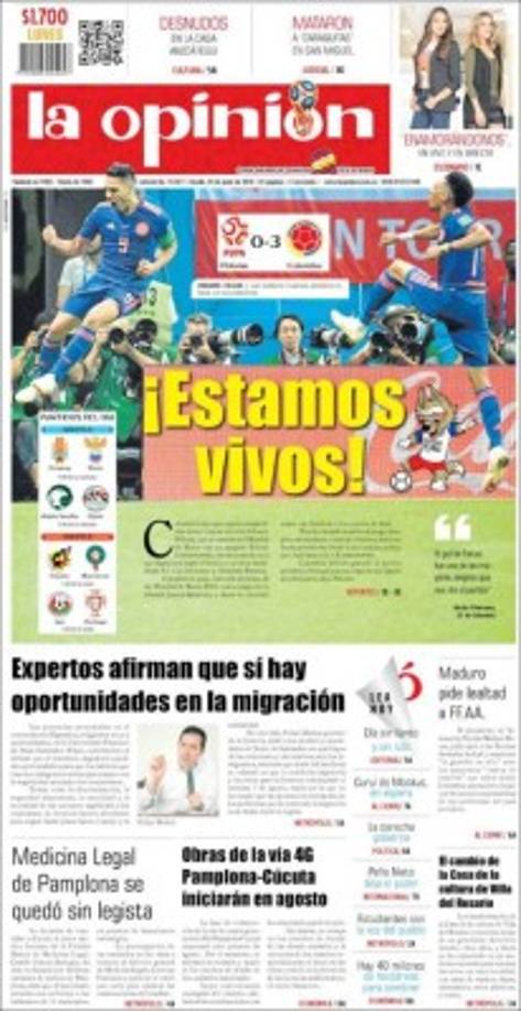 La Opinión de Colombia.