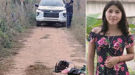 Juana Hernández fue encontrada asesinada ayer en la aldea El Rodeo, San Miguelito, Intibucá, y a la quinceañera Edelvira Alvarenga, derecha, la hallaron ultimada en Omoa.