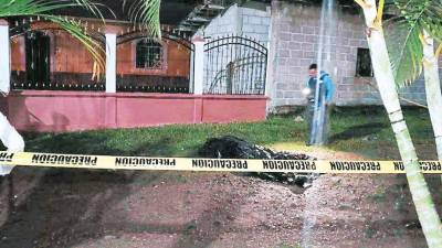 <b><span class=mln_uppercase_mln>Lugar.</span></b> Joel García fue atacado a balazos.