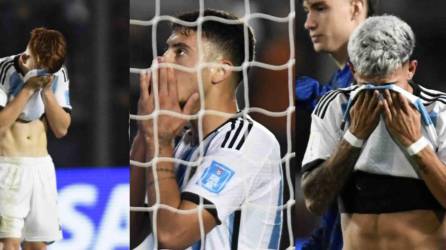 Argentina quedó eliminada del Mundial Sub-20 y los jugadores terminaron destrozados tras el fracaso ya que estaban ilusionados con la Copa debido a que son anfitriones del torneo.
