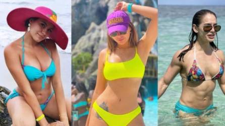 ¡Cuando calienta el sol, aquí en la playa! Varias famosas hondureñas han deleitado a sus seguidores en las redes sociales al mostrar sus tonificadas figuras durante la Semana Santa 2021. Mira las imágenes a continuación.
