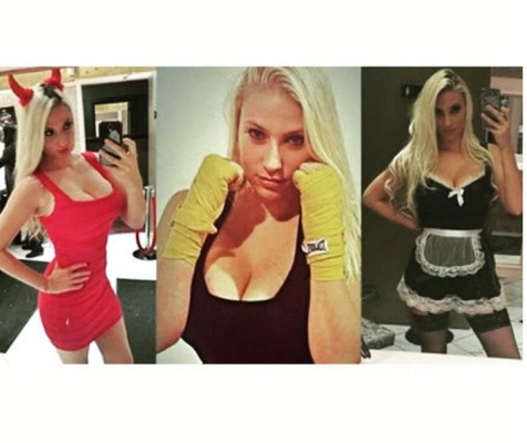 Luchadora cambió de categoría por el tamaño de sus pechos