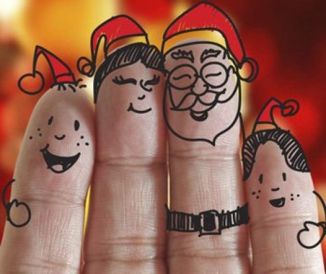 Disfrute la navidad como un niño