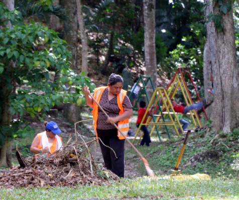 Inician remodelación del parque infantil de San Pedro Sula