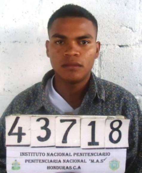 Joaquín Ernesto García Orellana alias 'Topo' de 22 años.