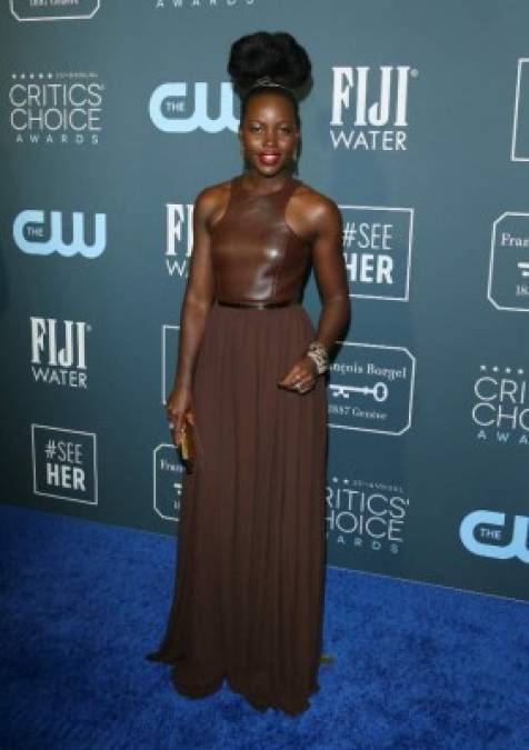 La actriz Lupita Nyong'o.