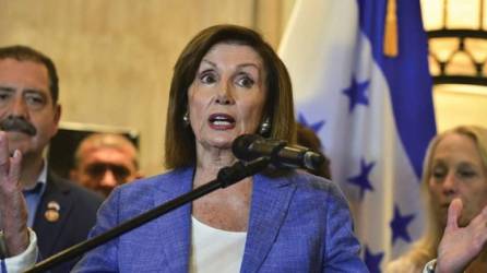 Nancy Pelosi, legisladora demócrata de Estados Unidos.