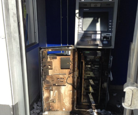 Honduras: Roban cajero automático en San Pedro Sula