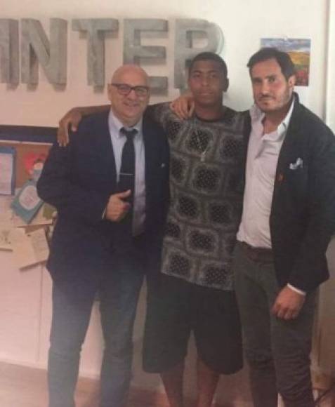 El joven hondureño Rigoberto Rivas (18 años) ha firmado su primer contrato profesional con el Inter de Milán por las próximas cinco temporadas, hasta junio de 2022.