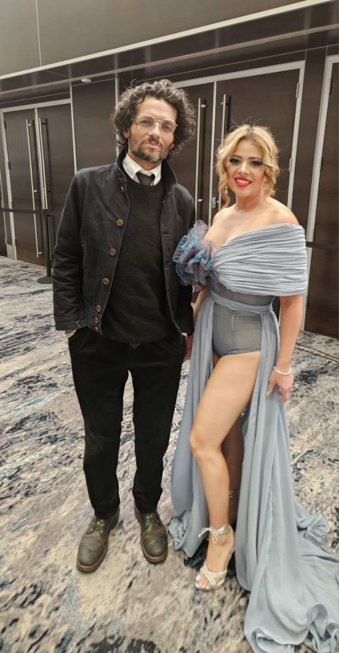 Con Robi Draco Rosa.