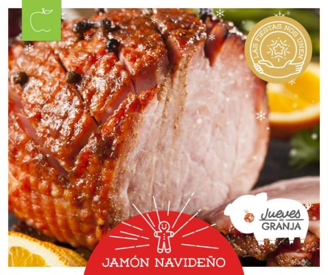 Prepare un exquisito jamón navideño