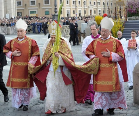 Papa inicia Semana Santa celebrando misa de Domingo de Ramos