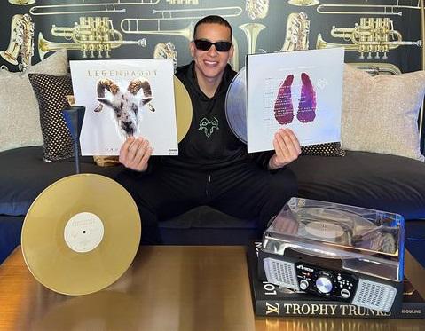 Daddy Yankee lanza disco de vinilo de su último álbum “Legendaddy”