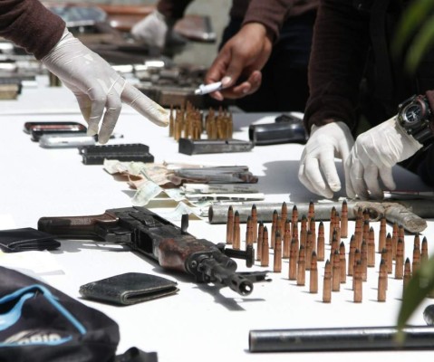 Más de 13,000 armas ilícitas han incautado a criminales