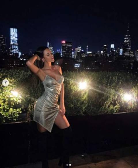 La argentina María del Mar Molar también subió esta imagen a su cuenta de Instagram desde Nueva York.