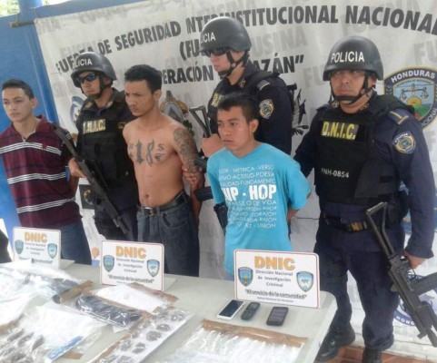 Capturan a 11 personas en distintos puntos de Tegucigalpa  