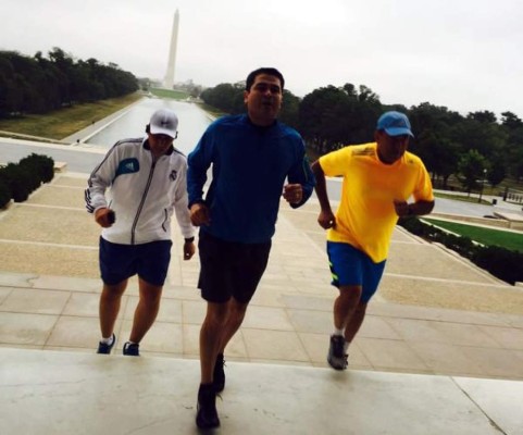 Juan Orlando Hernández lleva Honduras Actívate a la OPS